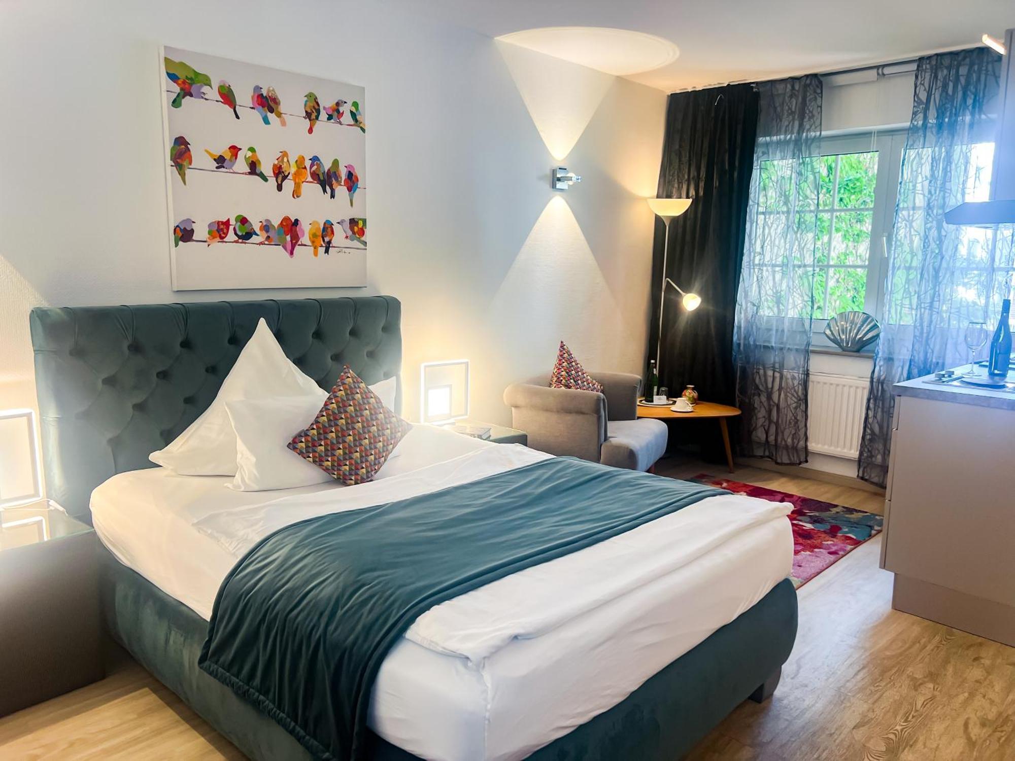 Hotel Service Apartments Am Prinzenplatz Kamp-Lintfort Bagian luar foto
